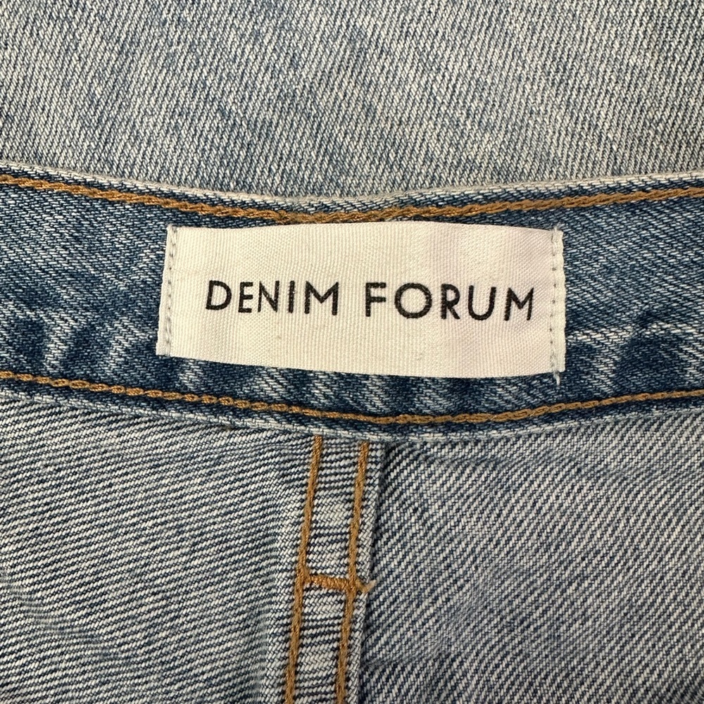 Denim Forum The Joni High Rise Loose 29L Light Wash Jeans - Picture 4 of 7